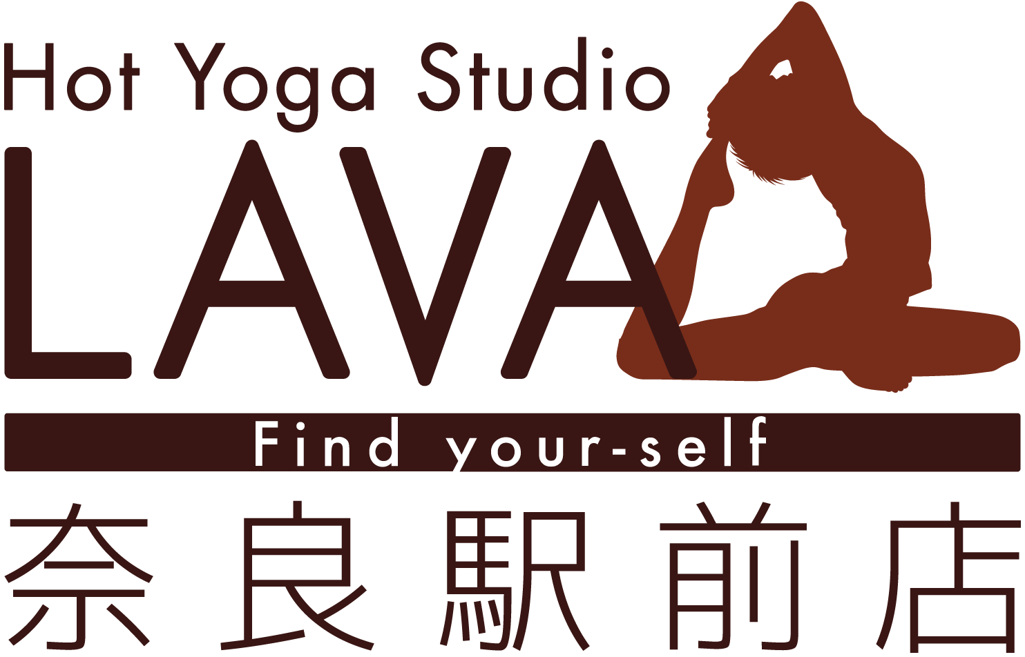 ホットヨガスタジオLAVAロゴ画像